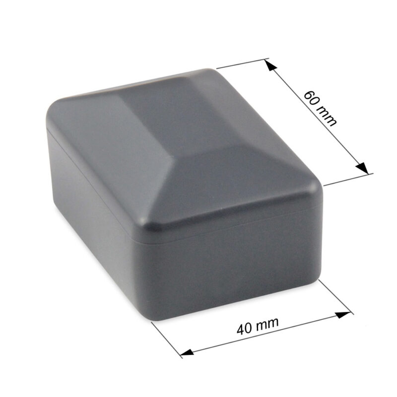 nasadka zewnetrnzna 60x40 mm grafit ral 7016(w)