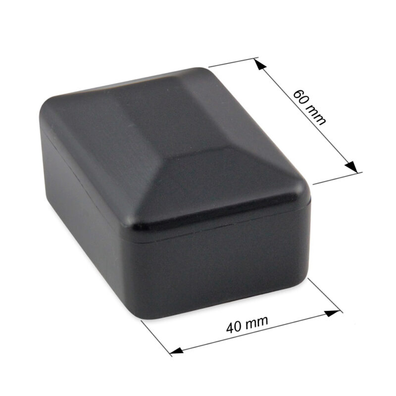nasadka zewnetrrzna 60x40 czarnaral 90005(w)