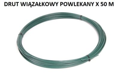 Drut Wiązałkowy Powlekany PCV, Fi 1,8 mm, Długość 50 m