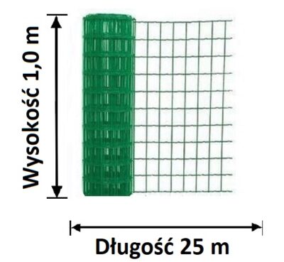 astroplax 100 cm zielone z wymiarami 100 x 25m