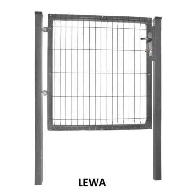 Komplet Furtka 3D H 1,03 m Grafit ral 7016 Lewa opis