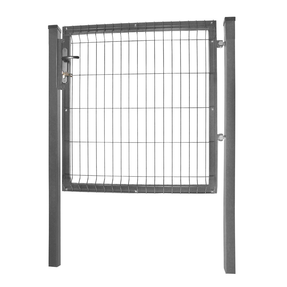 Komplet Furtka 3D H 1,03 m Grafit ral 7016 Prawa